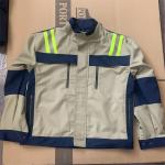 260gsm Cotton Fire Resistant Jackets For Mining Industrial EN11612 for sale