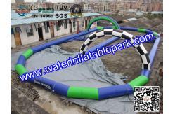 China ODM / OEM Available Inflatable Race Track Game For Zorb Ball supplier