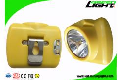 China Durable Mining Hard Hat Lights , PC Material Cap Lamp Mining Energy Saving supplier