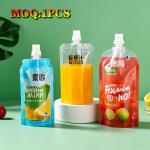 Eco-friendly Plastic Composites Spout Pouch For Customizable Sustainable Packaging