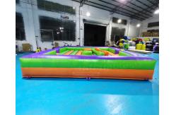 China TUV Fighting Jousting Arena Last Man Standing Inflatable Gladiator Game supplier