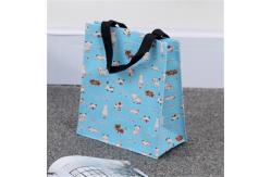 China OEM Blue Canvas Shopping Totes supplier