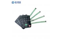 China PET Customized Design Membrane Switch Keypad For Industrial Control supplier