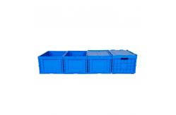 China Logistics Polypropylene Collapsible Plastic Storage Bins Loading Capacity 30kgs supplier