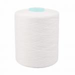 Smooth Surface Commercial Raw White Yarn AAA Grade For Embroidery / Hand Knitting for sale