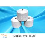 NE 303 Polyester Yarn For Sewing Thread Raw White Bright for sale