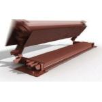 120T Mobile Portable Weighbridge Load Scales For Trucks U Beam Girders for sale
