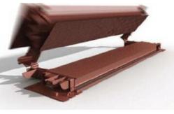 China 120T Mobile Portable Weighbridge Load Scales For Trucks U Beam Girders supplier