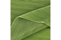 China Supple Stretch Plisse 100% Polyester Pleated Fabric Stripe Fluid 200g supplier