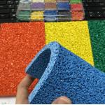 EPDM Granules Safety Floor Mats Playground Surface Recyclable for sale