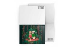China Customised Valentine'S Day Greeting 3d Lenticular Card Offset Printing In PP Plastic supplier