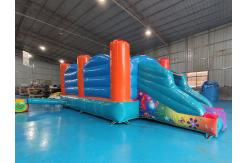 China Indoor Playground Inflatable Bouncer Combo With Slide Gaint Inflatable Amusement Park supplier