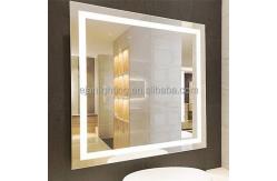 China Illuminated Wall Mounted Bathroom LED Backlit Mirror with Demister and Illuminated supplier