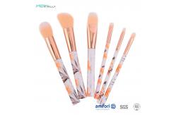 China Small 6pcs Plastic Makeup Brushes With PVC Packing Box supplier