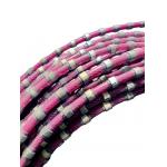 32 Diamond Beads Dia8.8mm Wire Saw Special For Marble Profiling Tools for sale