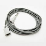 Temperature Adapter Male Plug Connector Straight Cable 3M Length YSI Compatible for sale