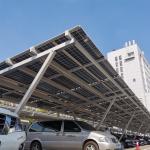 New Energy Solar Car Charging Station Environmental Friendly With Scan Payment Solution