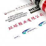 Logo Printed Clear BOPP Packaging Tape 36 - 65 Micron Thickness for sale