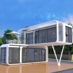 Luxury Apple Cabin for Glamping & Resorts - Prefab, All-Weather, Custom Interior Design for sale