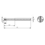 PCD toric end mill for sale