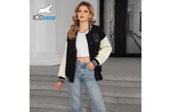 China Trend Alert Air Layer Unisex Baseball Jacket For Spring Fall supplier