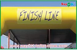 China PVC Durable Material Inflatable Arch / Inflatable Finish Line supplier