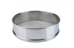 China ASTM 8  Stainless Steel Wire Mesh Sieve , Fine Mesh Sieve Strainer Precision Frame supplier