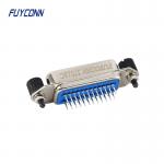 Centronics Male 24pin IEEE488 Connector Vertical PCB 2.16mm With Black Screws