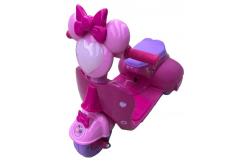 China 390 *1 Motor 6v Pink Electric Baby Motorcycle Scooters Ride On Car for Children Toys supplier