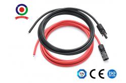 China Silver Plated IP67 Low Toxicity Solar Panel Extension Cable supplier
