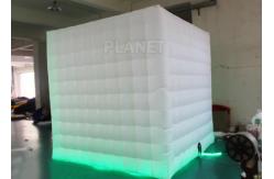 China 8 Ft Inflatable Cube Photo Booth UV Resistant PLT - 025 2 Years Warranty supplier