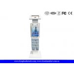 Lockable Kiosk Freestanding Secure Ipad With Logo Panel Leaflet Rack for sale