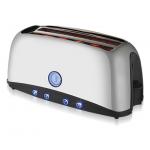 2 Long Slot 4 Slice Breakfast Toaster Anti Slip Feet Design for sale