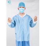 Non Woven Disposable Patient Gown Hospital Cloth Scrub Suits Nurse Uniform for sale