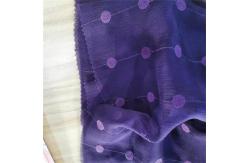 China 30dx30d 39gsm Polyester Spandex Chiffon Fabric Embroidery Crinkle Chiffon Polyester supplier