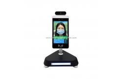 China TFT Brightness 450 Cd/M2 Face Recognition Infrared Thermomete supplier