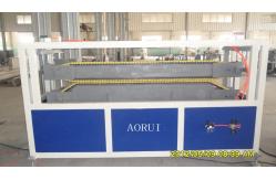 China Conical Twin Screw PVC Plastic Profile Extrusion Line Fullly automatic supplier