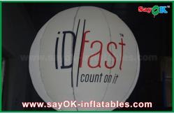 China 1.5m Outdoor Inflatable Standing Light Balloon with Print for Advertising supplier