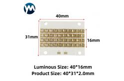 China 120W led uv lamp print 395nm Curing Module pcb 3535 SMD Inkjet printing supplier