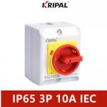 PC IP65 Three Phase Isolator Switch Explosion Proof 16A 230-440V for sale