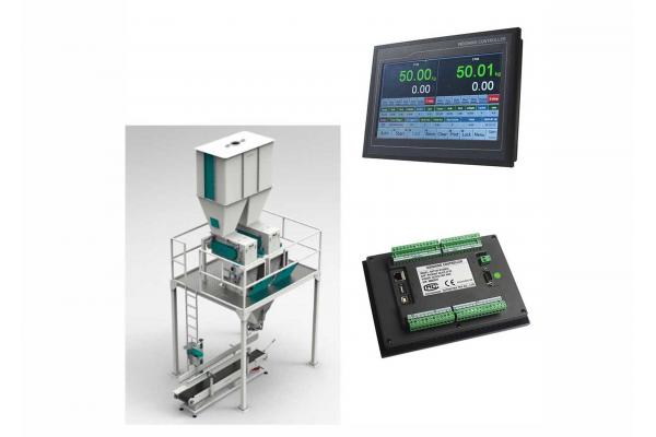 Bagging Packing Controller, 25kg Animal Feed Packing Machinery Weight Control