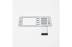 China Tear Resistant PET Membrane Switch Overlay With Glossy Matte Frosted Surface supplier