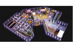 China Naughty Indoor Theme Park Castle Commercial Playground Set For Kids supplier
