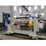 Automatic Film Roll Plastic Lamination Machine with Double Station Unwinder and Rewinder in blue and white for sale