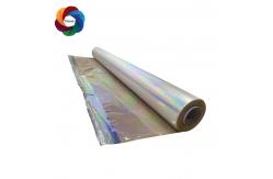 China Hologram Rainbow Transfer Printing Film 21mic 64cm Width Hot Stamping Foil supplier