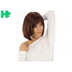 12 Inch Short Top Quality Synthetic Red No Weft Bob Natural Hair Wigs for sale