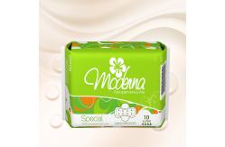China Custom Logo Anion Sanitary Napkin Disposable Winged Shape supplier