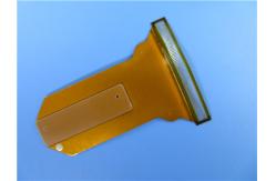 China Double sided adhesiveless flexible copper clad laminate (SF202) with Yellow Coverlay supplier