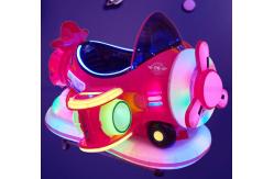 China 2022 kids ride games machine children plane kiddie ride with mp5 screen supplier