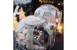 China Drought Resistant Party Bubble Tent Soundproof Transparent Igloo Tent supplier